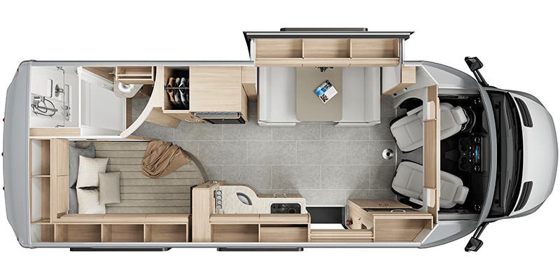 2023 Leisure Travel Unity U24CB - Floorplan 1