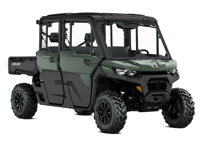 2026 Can-Am DEFENDER MAX DPS CAB HVAC HD10 - Stock Image 1