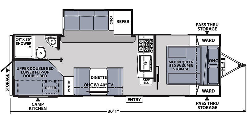 2023 Coachmen Apex Ultralite 256BHS - Image 2