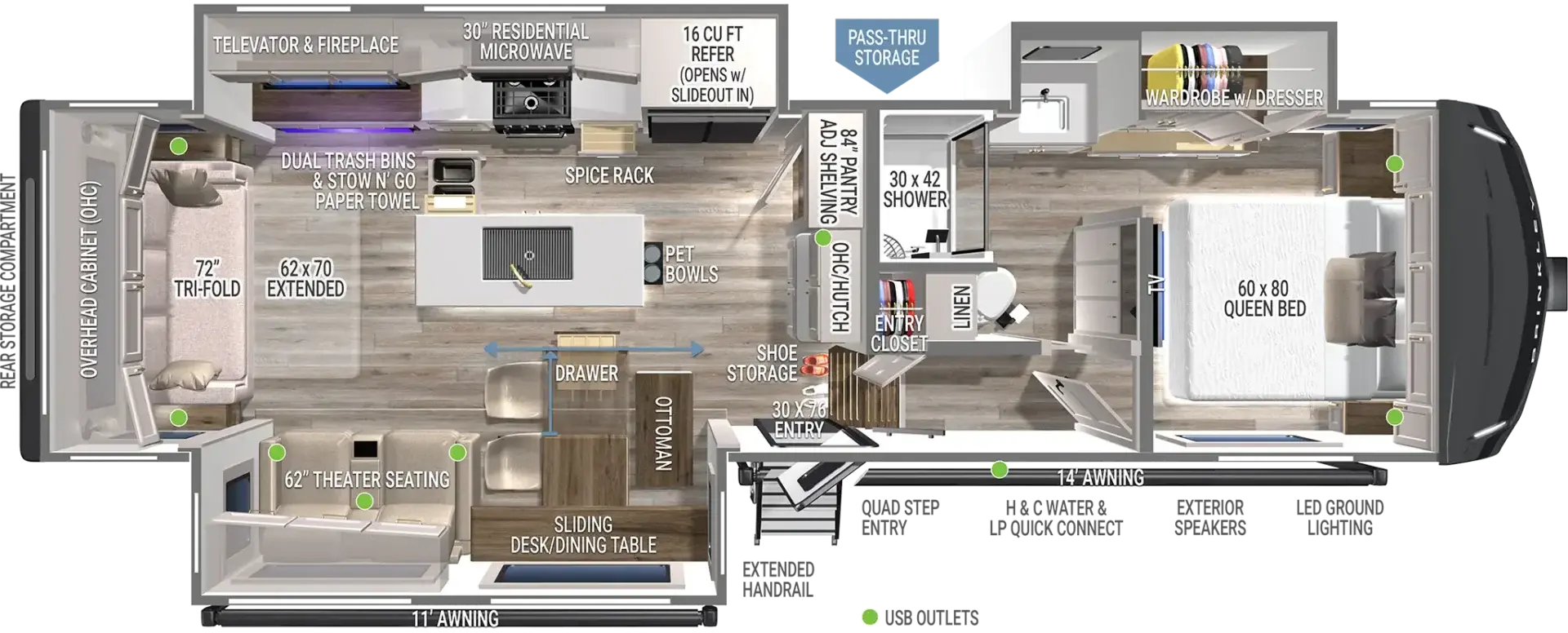 Unit Floorplan
