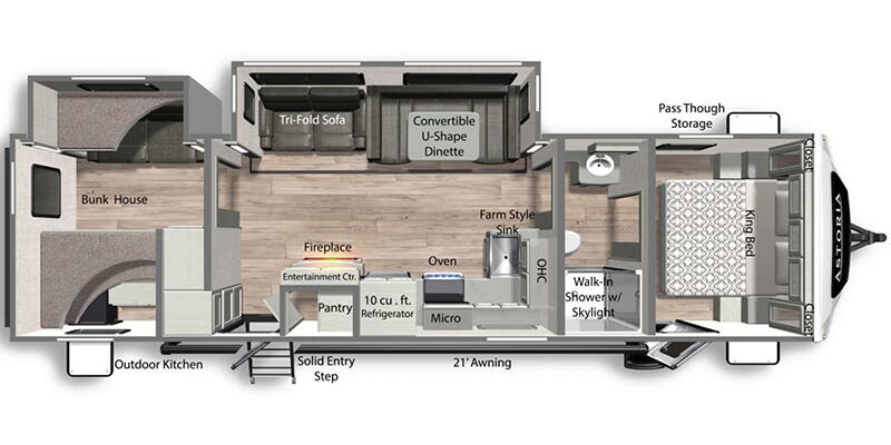 2025 DUTCHMEN 3203BH - Floorplan 1