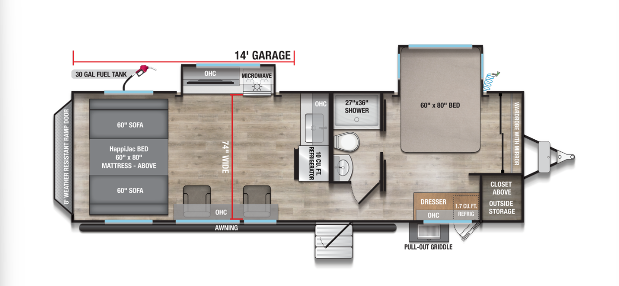 Unit Floorplan