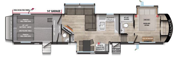Unit Floorplan