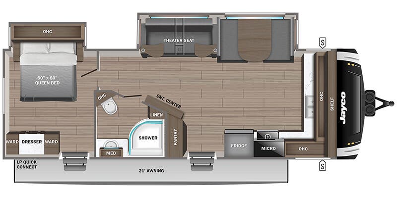 2025 JAYCO 26FK - Floorplan 1