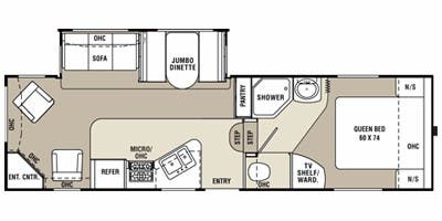 2009 COACHMEN CHAPARRAL LITE 268RLS - Image 2