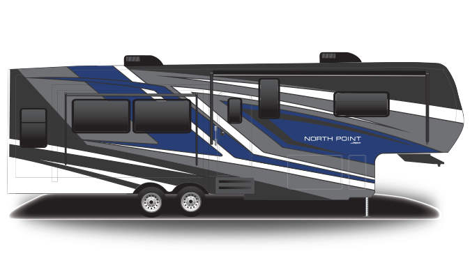2027 JAYCO NORTH POINT 395DSDB - Stock Image 2