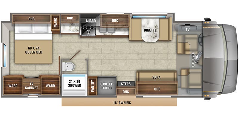 2020 JAYCO 30X - Floorplan 1