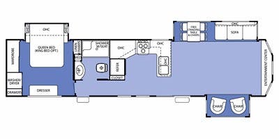 2012 Forest River Cedar Creek Cottage 40CFE - Image 2