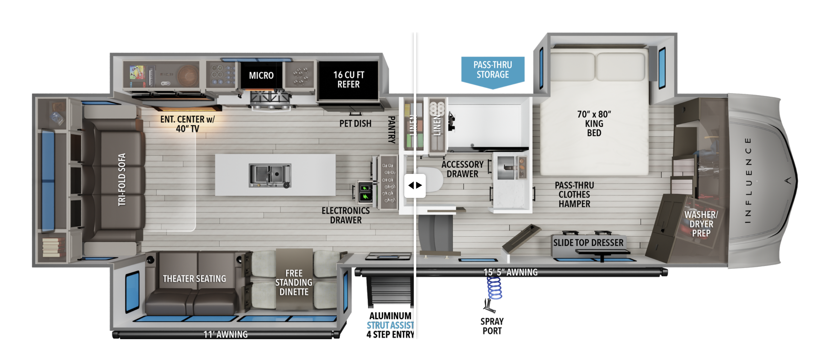 Unit Floorplan