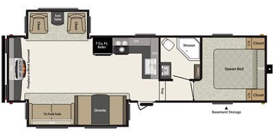2015 Springdale 253FWRE floorplan