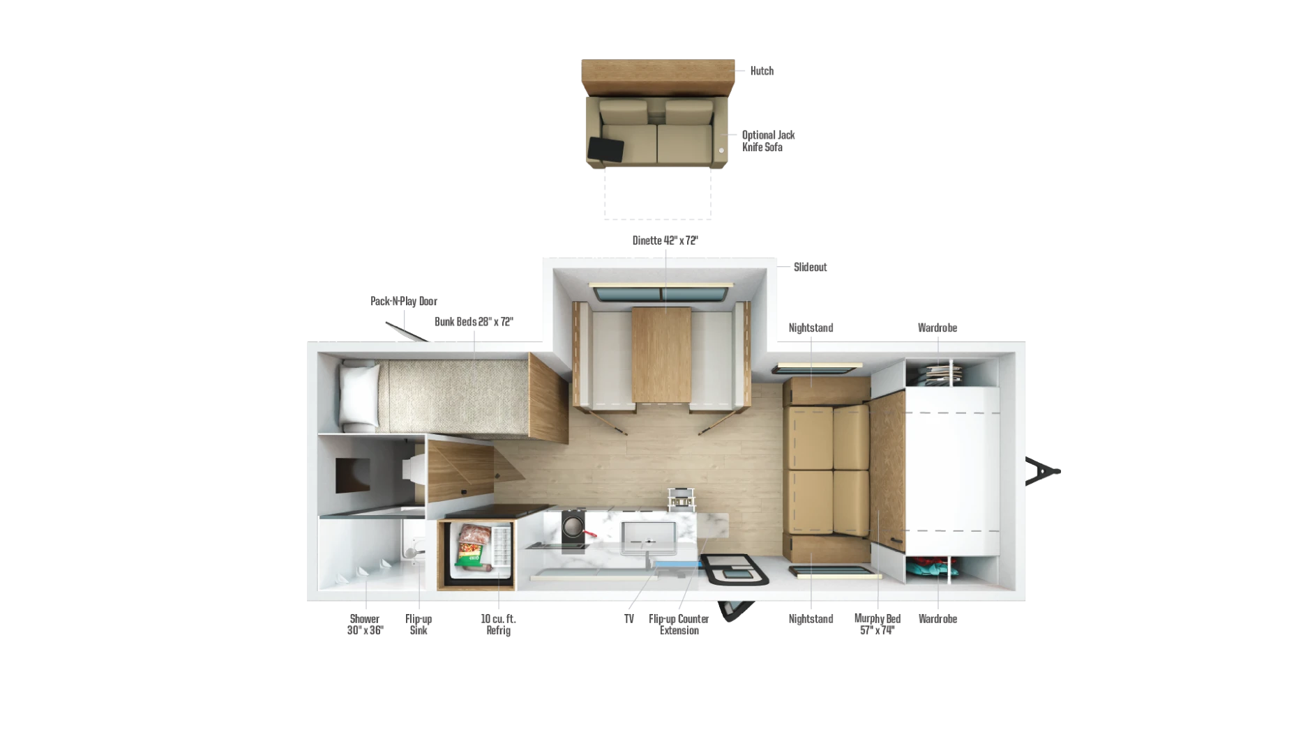 2027 Winnebago Micro Minnie 2200MBH - Image 2