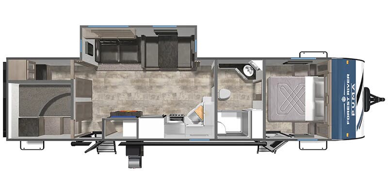 2026 PALOMINO 337BH - Floorplan 1