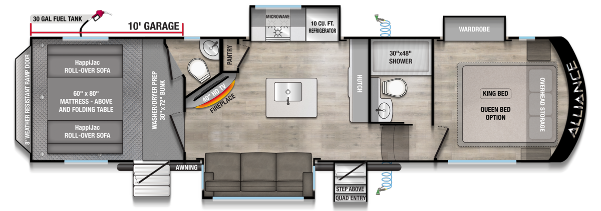 2027 ALLIANCE 32A10 - Floorplan 1