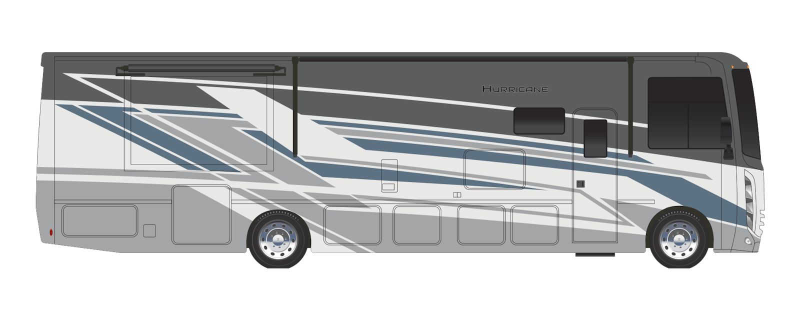 2027 THOR MOTOR COACH HURRICANE 36H - Stock Image 3