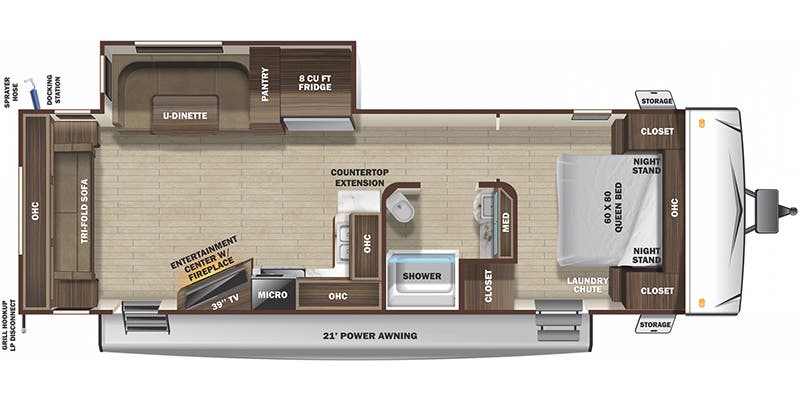 2021 Highland Ridge Mesa Ridge Lite MR2602RL - Image 2
