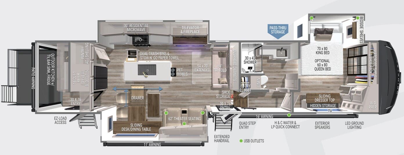 Unit Floorplan