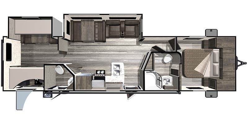 2019 HIGHLAND RIDGE 3310BH - Floorplan 1