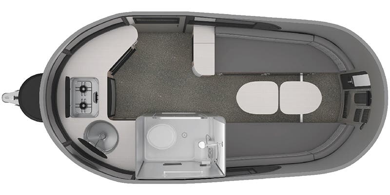 2021 Airstream Basecamp Basecamp X - Floorplan 1