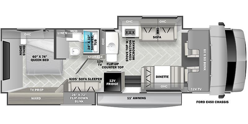 2023 Forest River Sunseeker LE 3250DSLE - Image 2