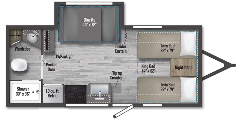2026 Winnebago Micro Minnie 2108TB - Image 2