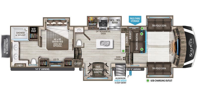Unit Floorplan