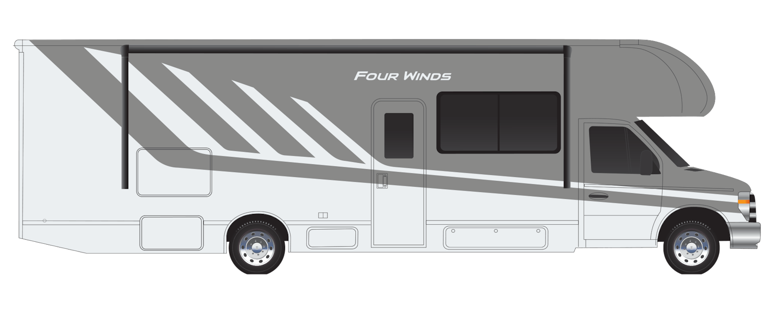 2027 Thor Motor Coach Four Winds 25Z - Stock Image 3