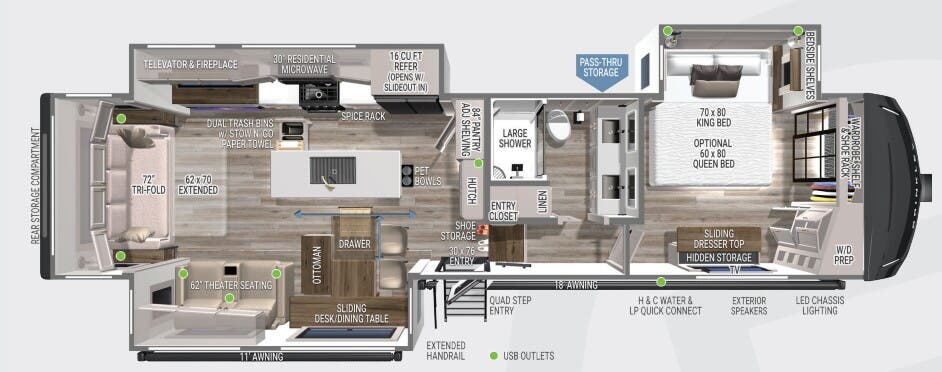 Unit Floorplan
