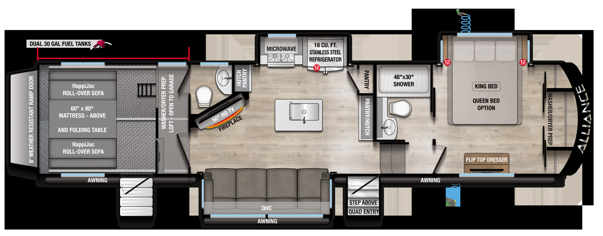 Unit Floorplan