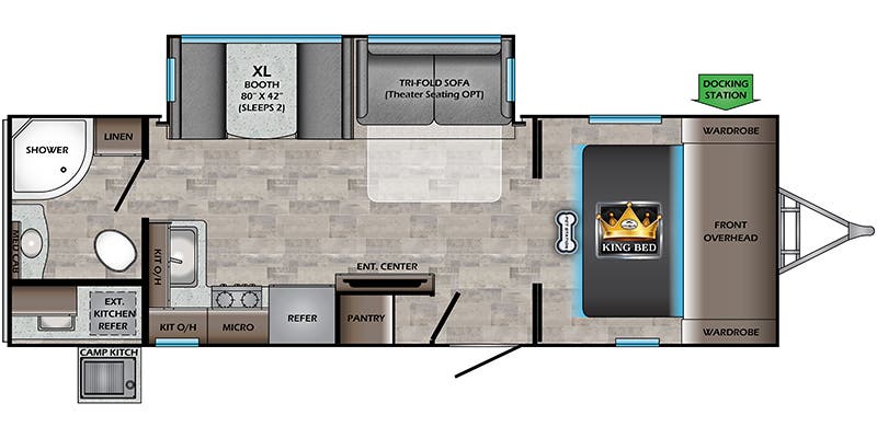 2024 CrossRoads Sunset Trail Super Lite 253RB floorplan