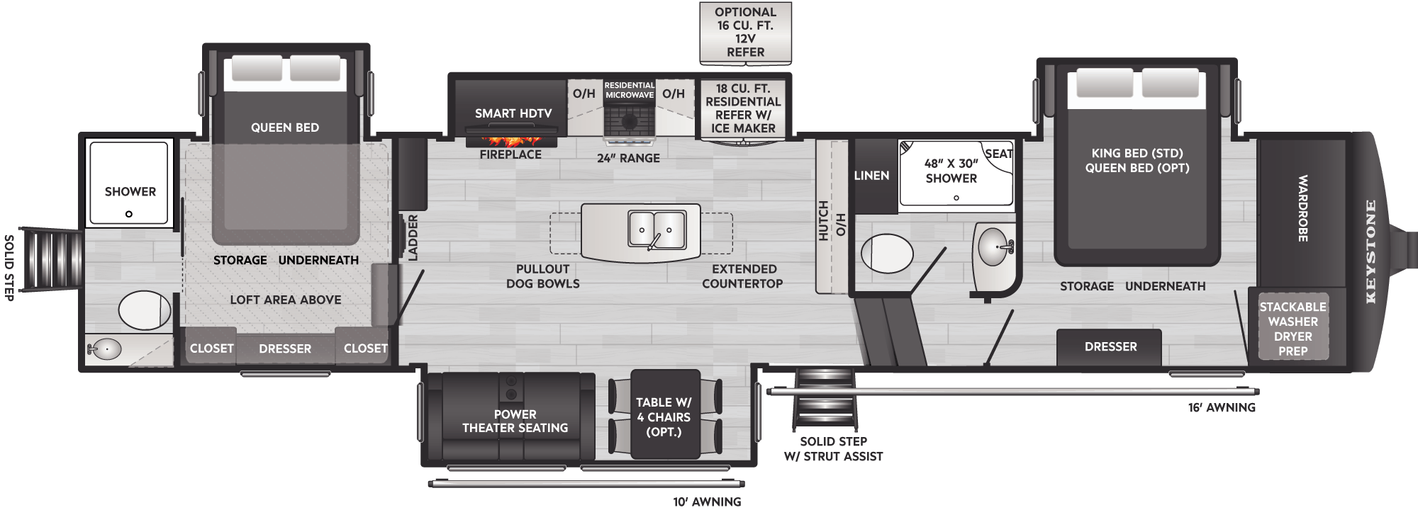 Unit Floorplan
