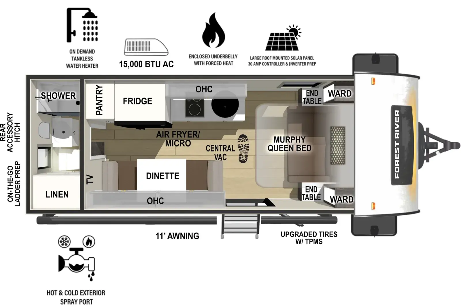 2027 Forest River R-Pod RP-192 - Image 2