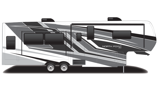 2027 JAYCO NORTH POINT 395DSDB - Stock Image 3