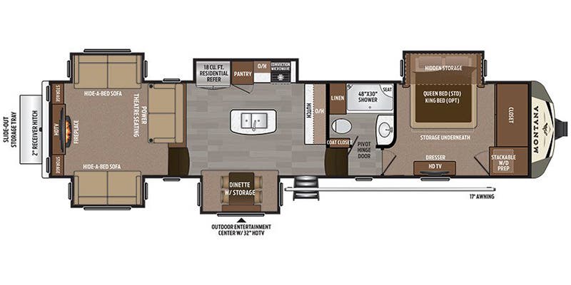2019 Keystone Montana 3791RD - Image 2