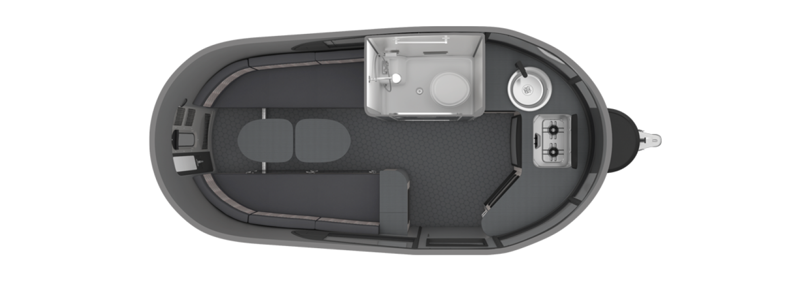 2026 Airstream Basecamp 16X - Floorplan 1