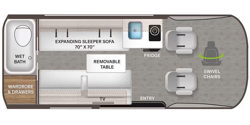 New 2026 Thor Motor Coach Tranquility 19A – Giant RV