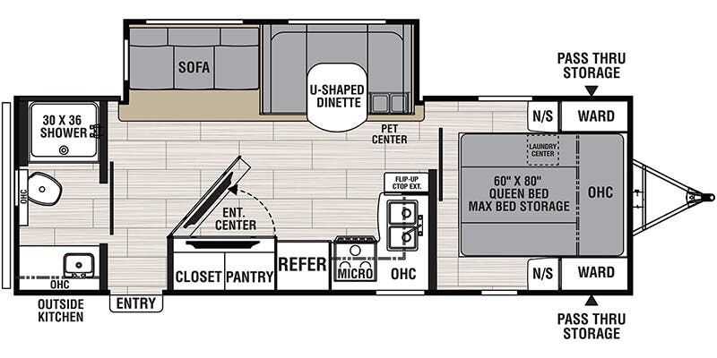 2021 Coachmen 2557RB floorplan