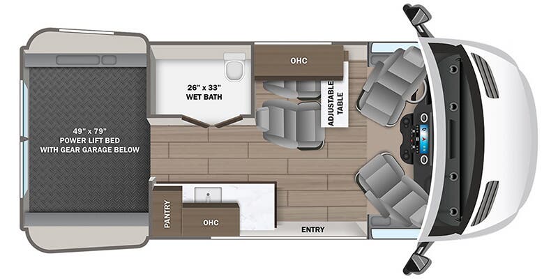 2025 Entegra Coach Launch 19Y - Floorplan 1