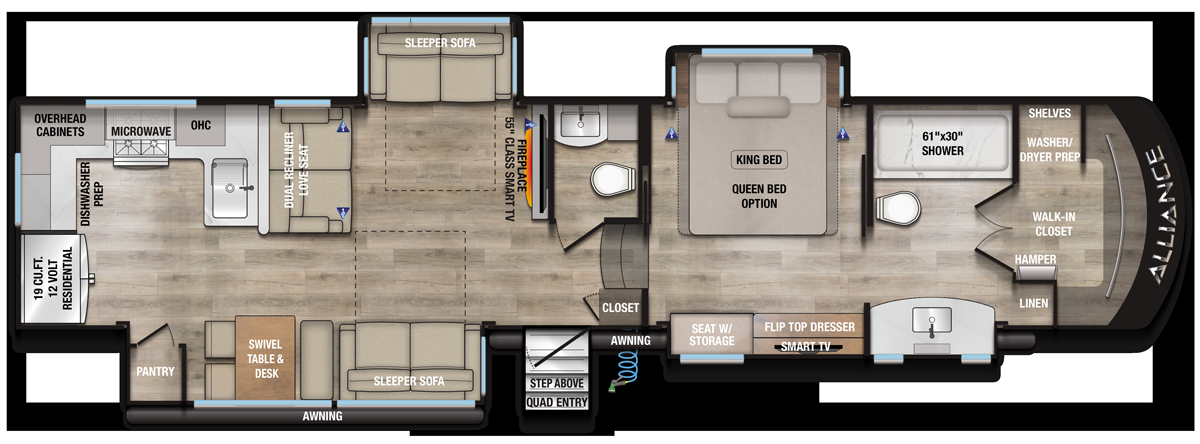 Unit Floorplan