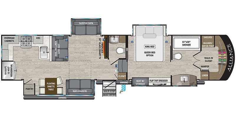 Unit Floorplan