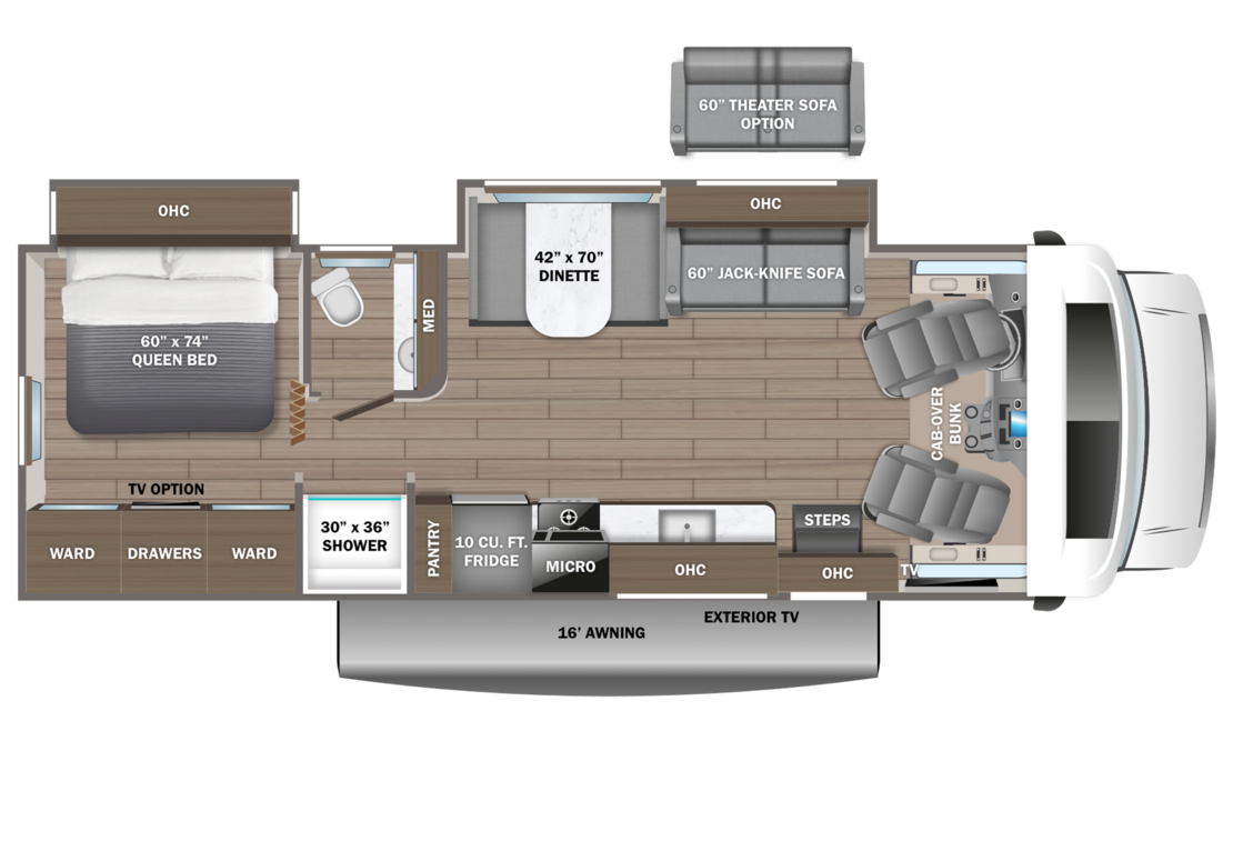 Unit Floorplan