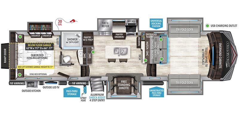 Unit Floorplan