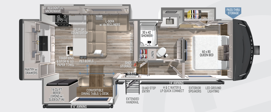 Unit Floorplan
