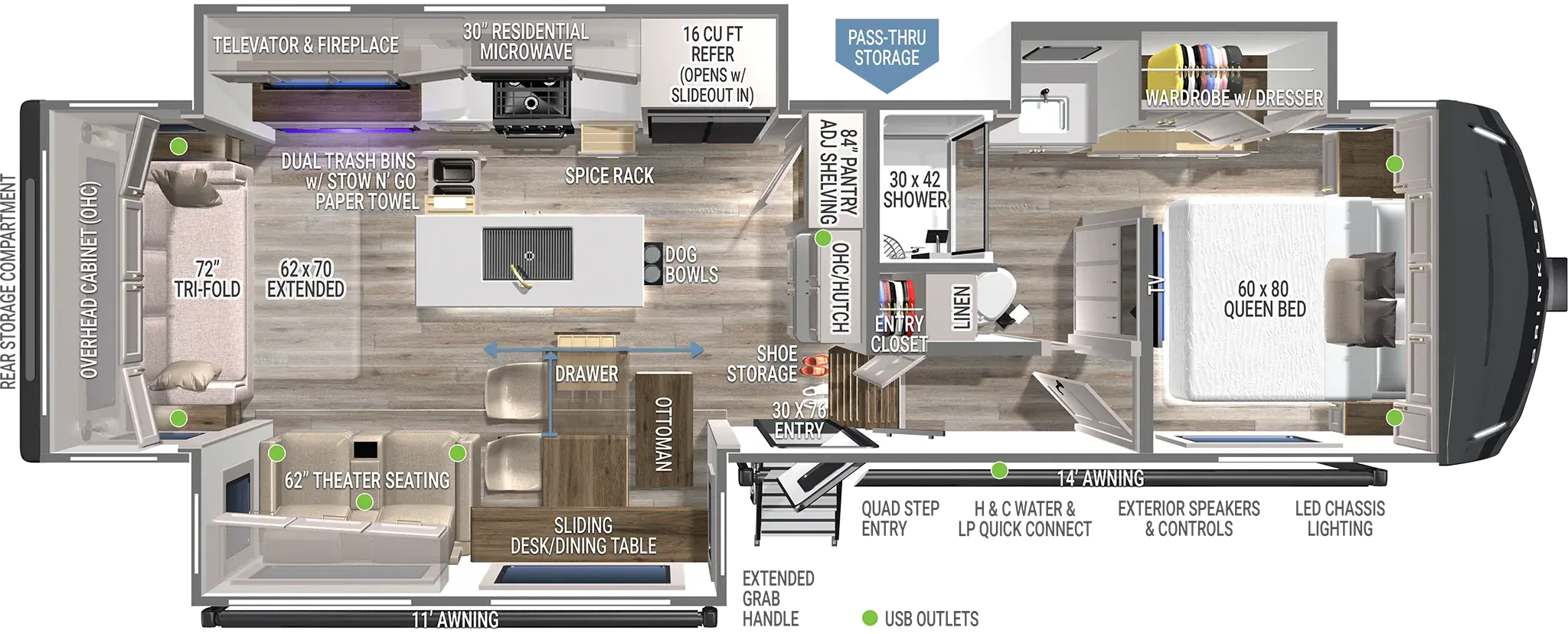 Unit Floorplan