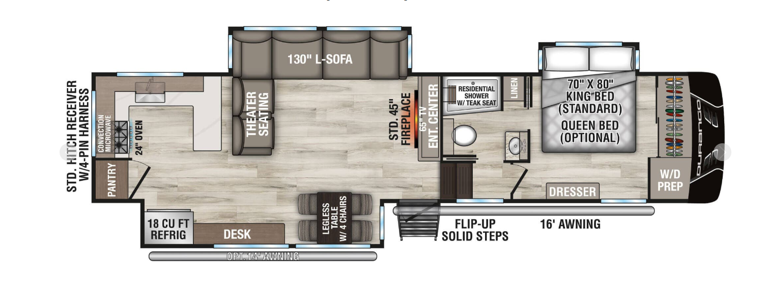 New 2026 KZ RV Durango D339MLT – Lerch RV | Milroy, PA