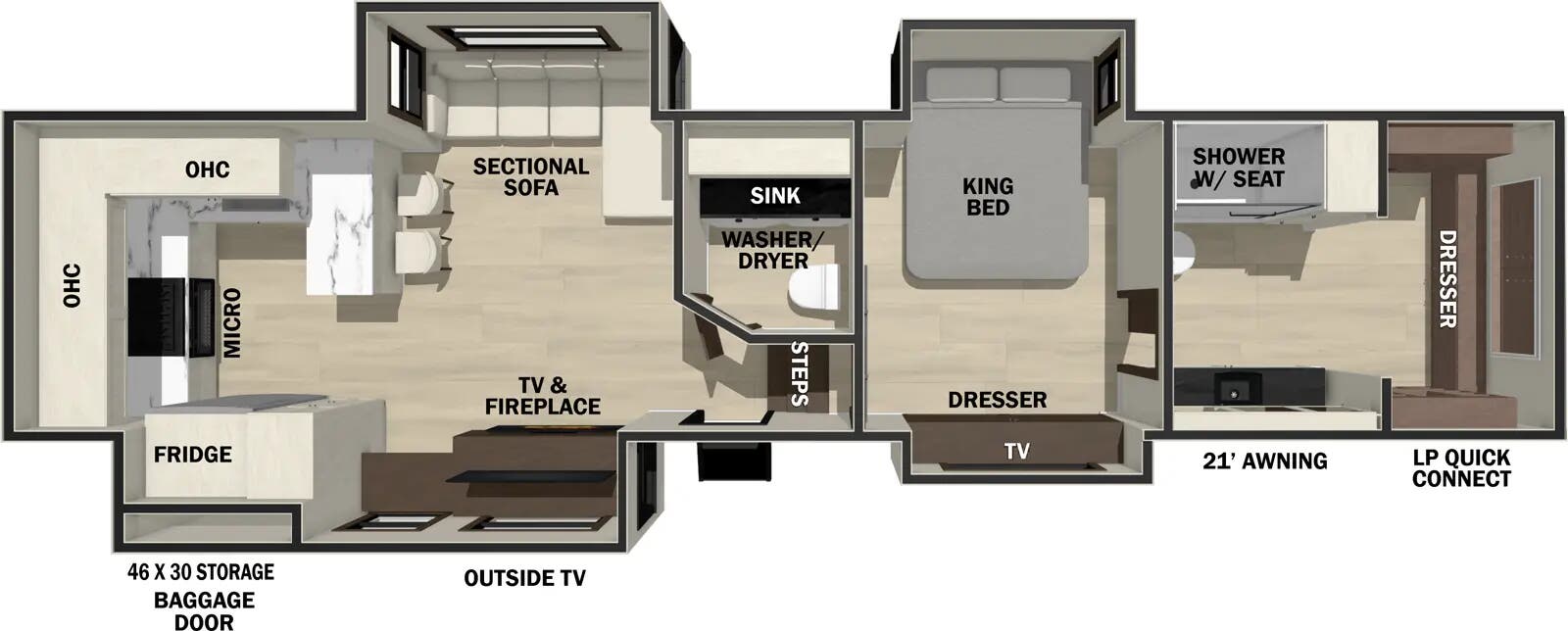 2026 Forest River Cedar Creek 385RK - Image 2