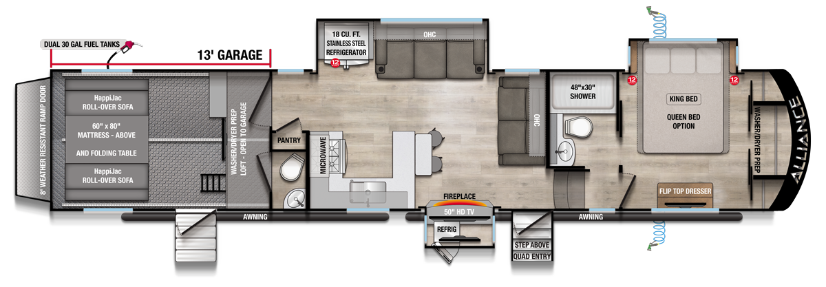 Unit Floorplan