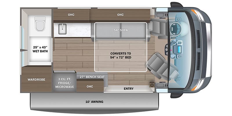 2025 ENTEGRA 18C - Floorplan 1