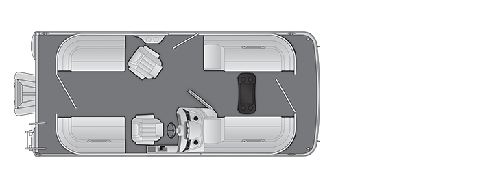 2026 Bennington 20SSR Pontoon - Floorplan 1