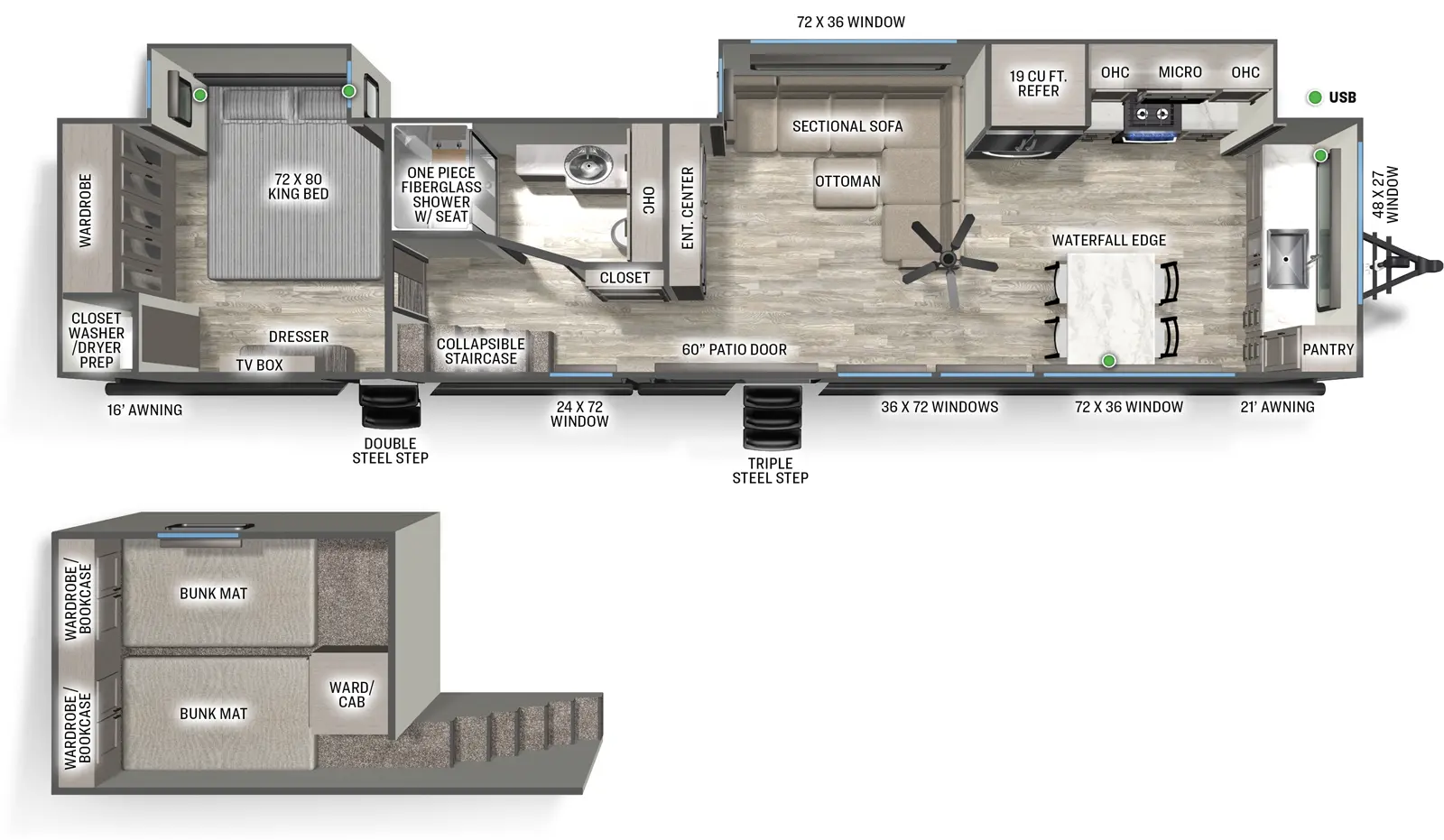 Unit Floorplan