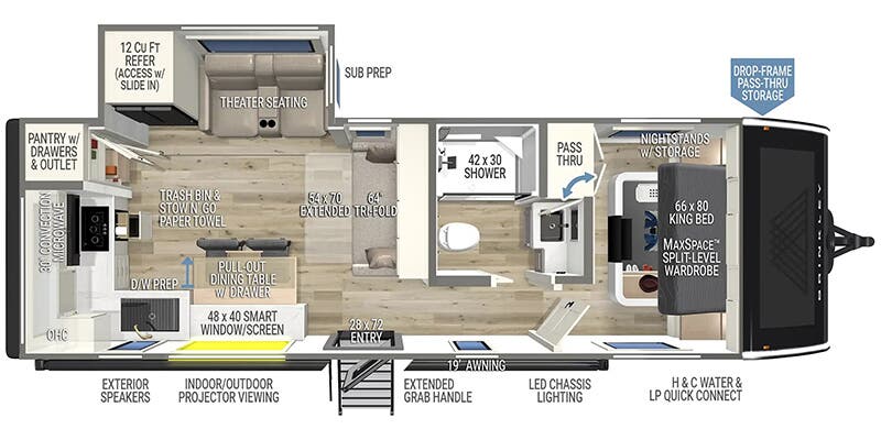 Unit Floorplan
